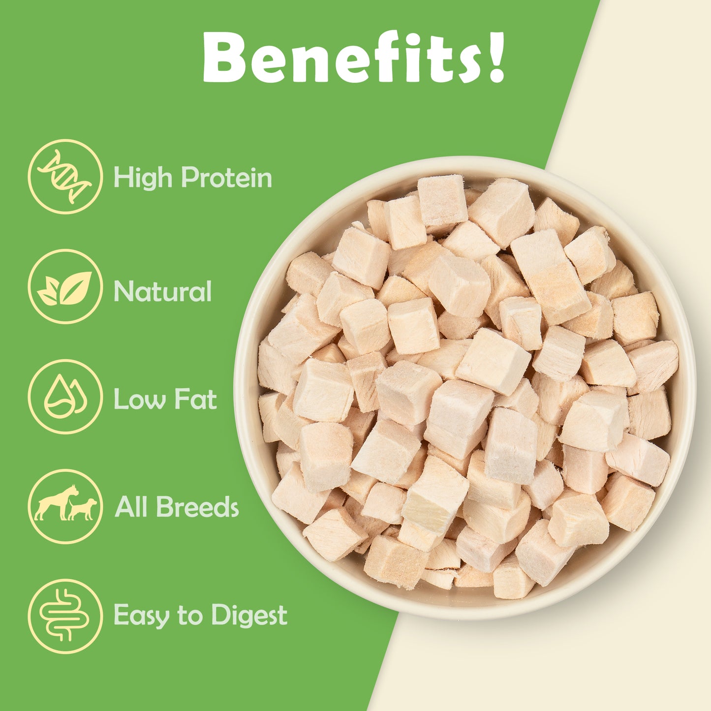 Dog and Cat & Freeze Dried Chicken - MON2SUN