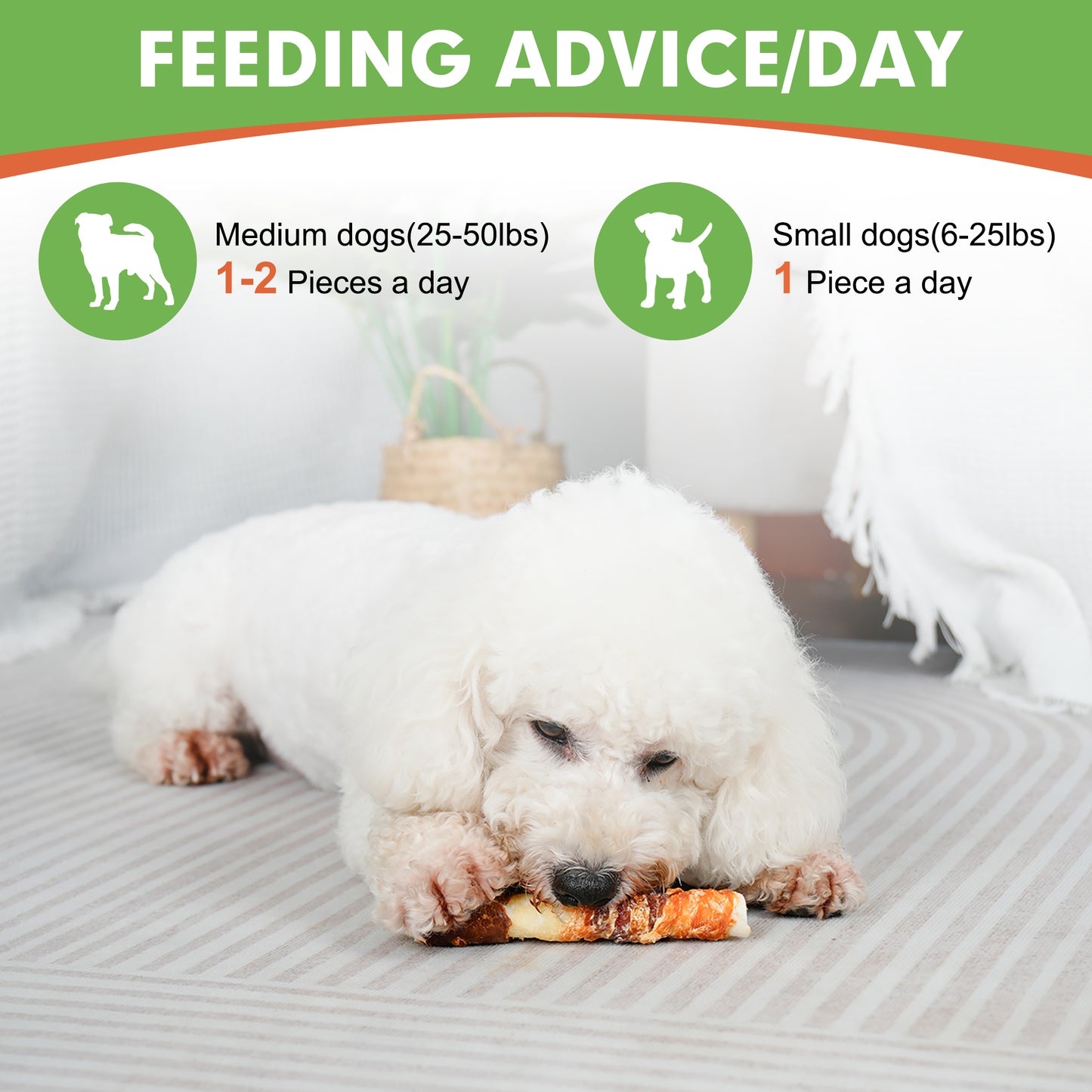 Medium Dogs & Chicken Liver Duck and Chicken Wrapped Rawhide Sticks - MON2SUN