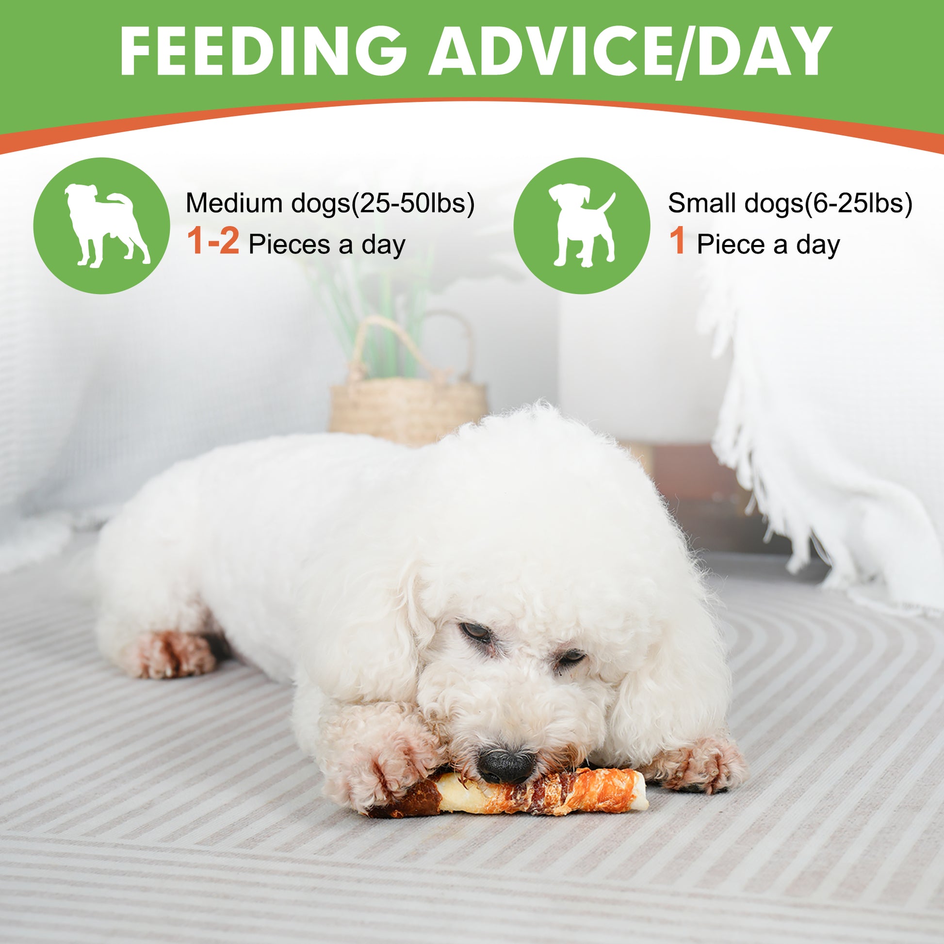 Medium Dogs &  Chicken Liver Duck and Chicken Wrapped Rawhide Sticks - MON2SUN