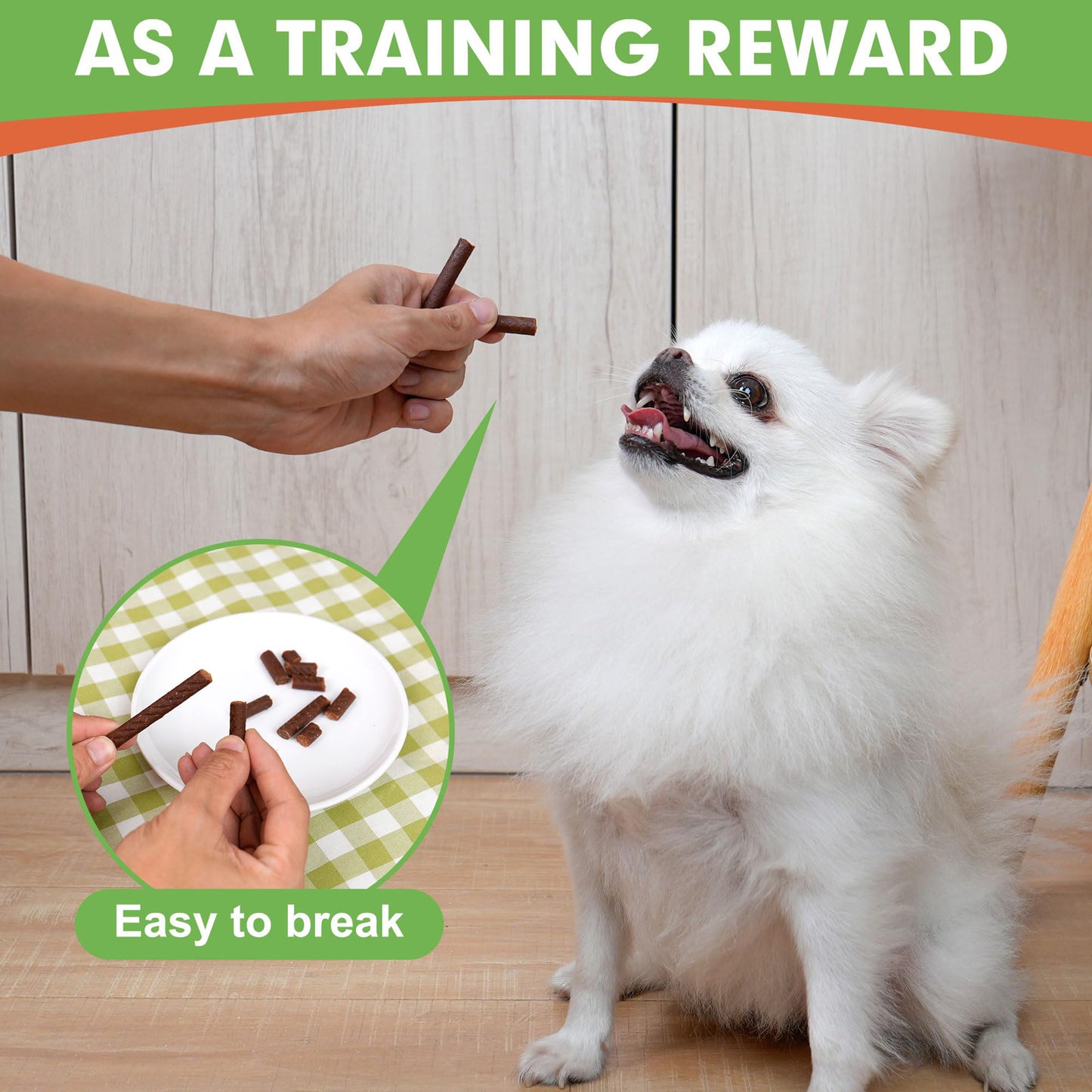 Small Dogs & Chicken Sticks Rawhide Free Chicken Liver Flavor - MON2SUN