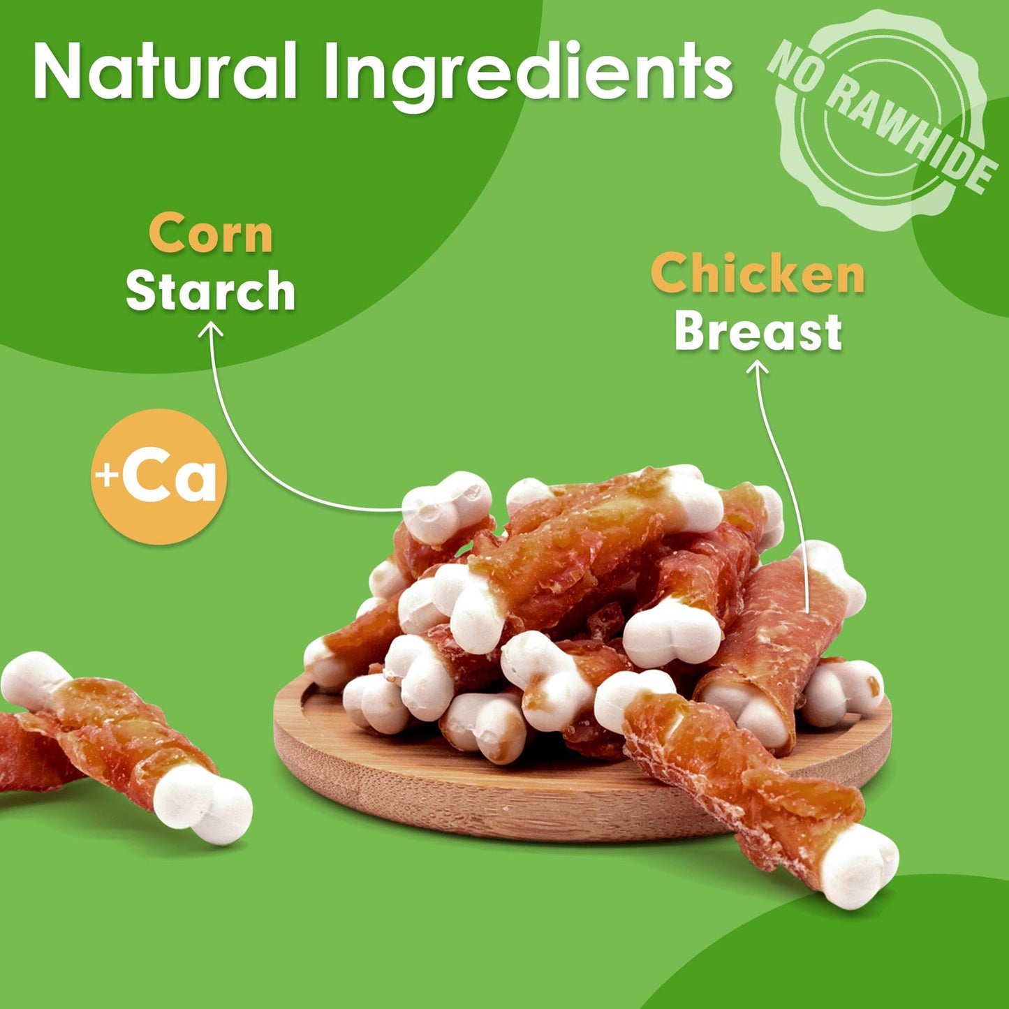 Puppy Small Dogs & Chicken Wrapped Calcium Bones - MON2SUN
