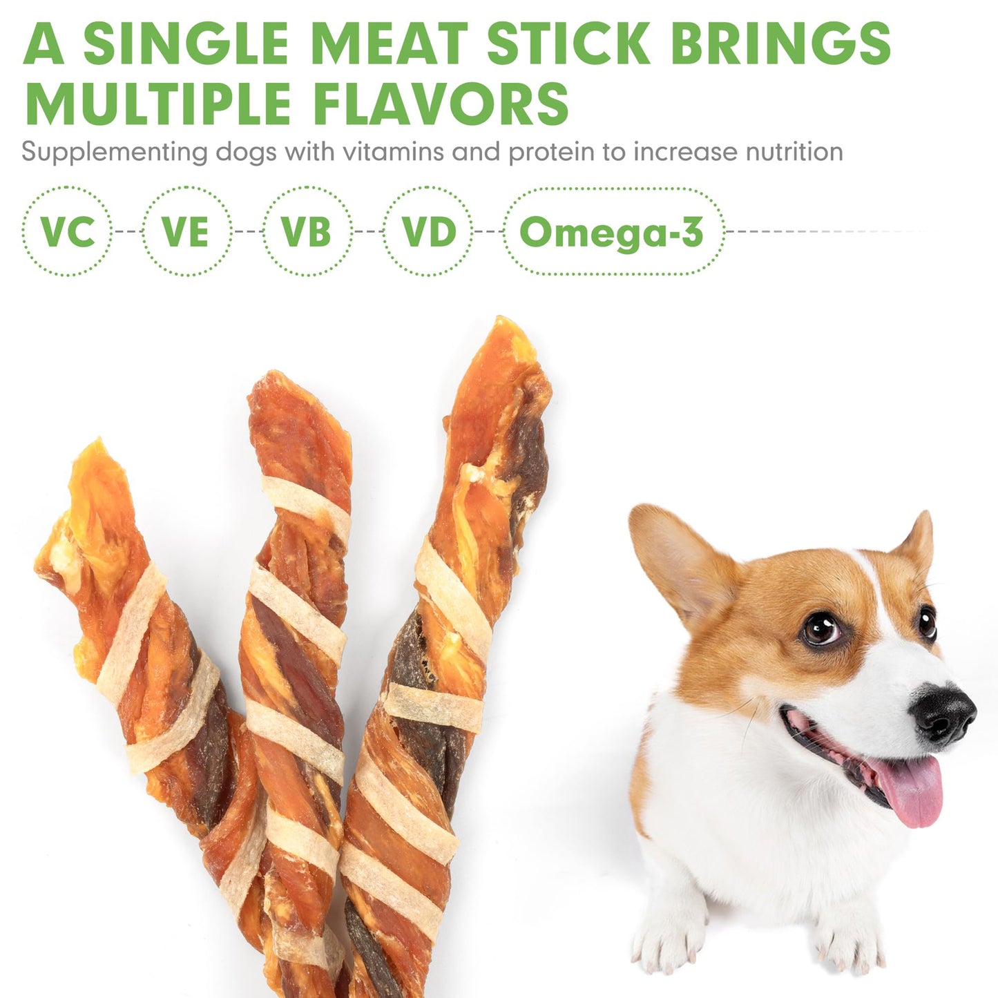 Small Dogs & Chicken Duck and Codfish Sticks - MON2SUN