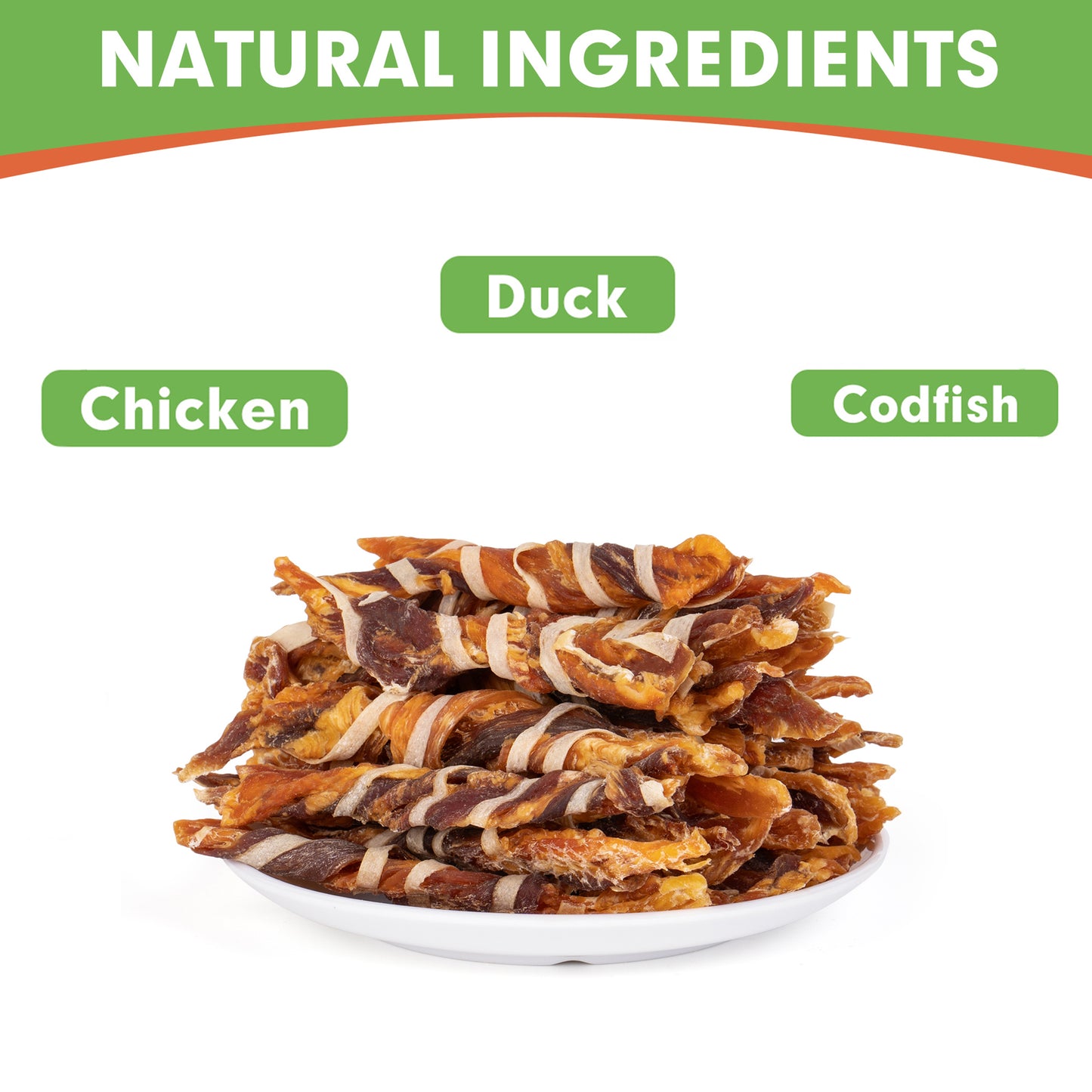 Small Dogs & Chicken Duck and Codfish Sticks - MON2SUN