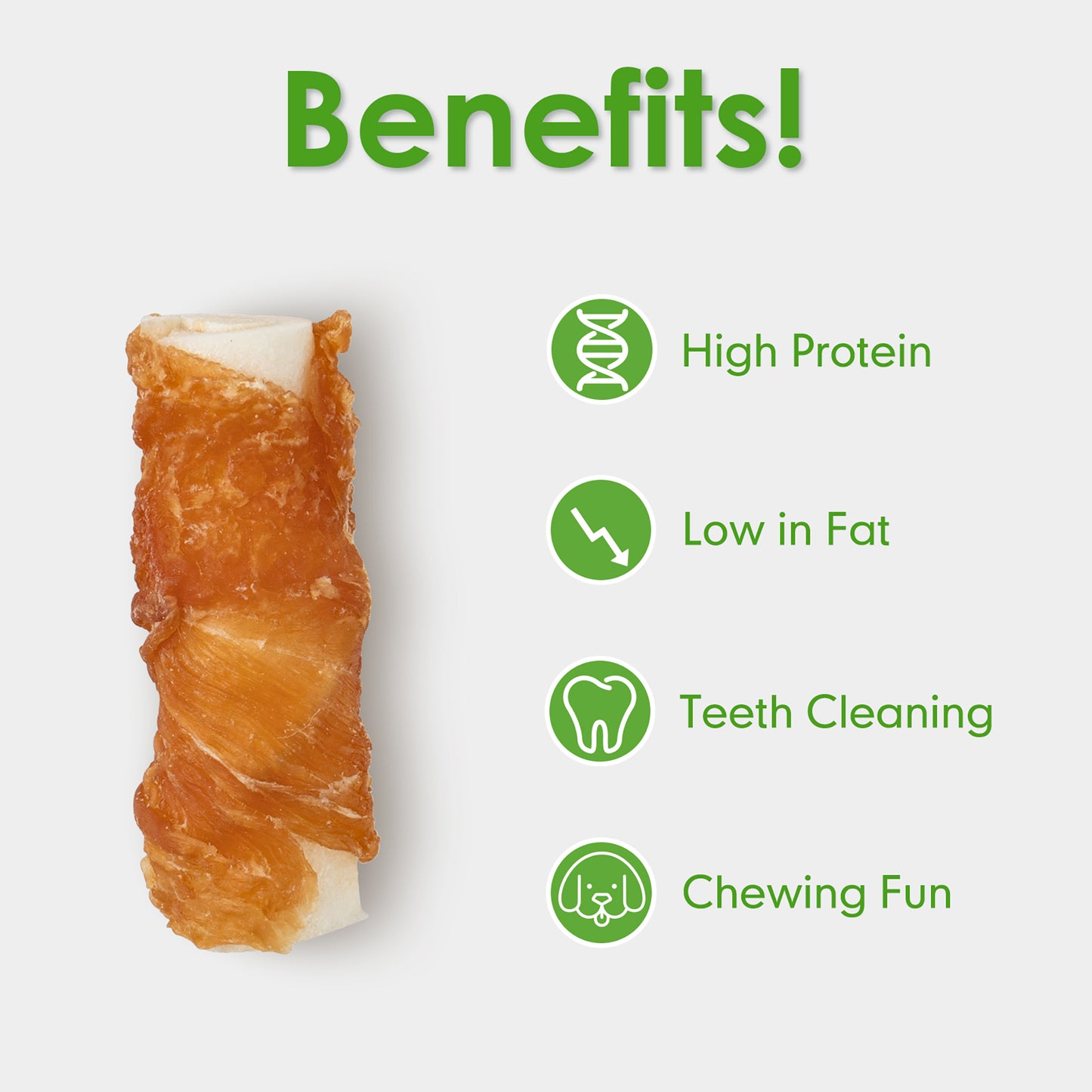 Small Dogs & Chicken Wrapped Rawhide Rolls - MON2SUN