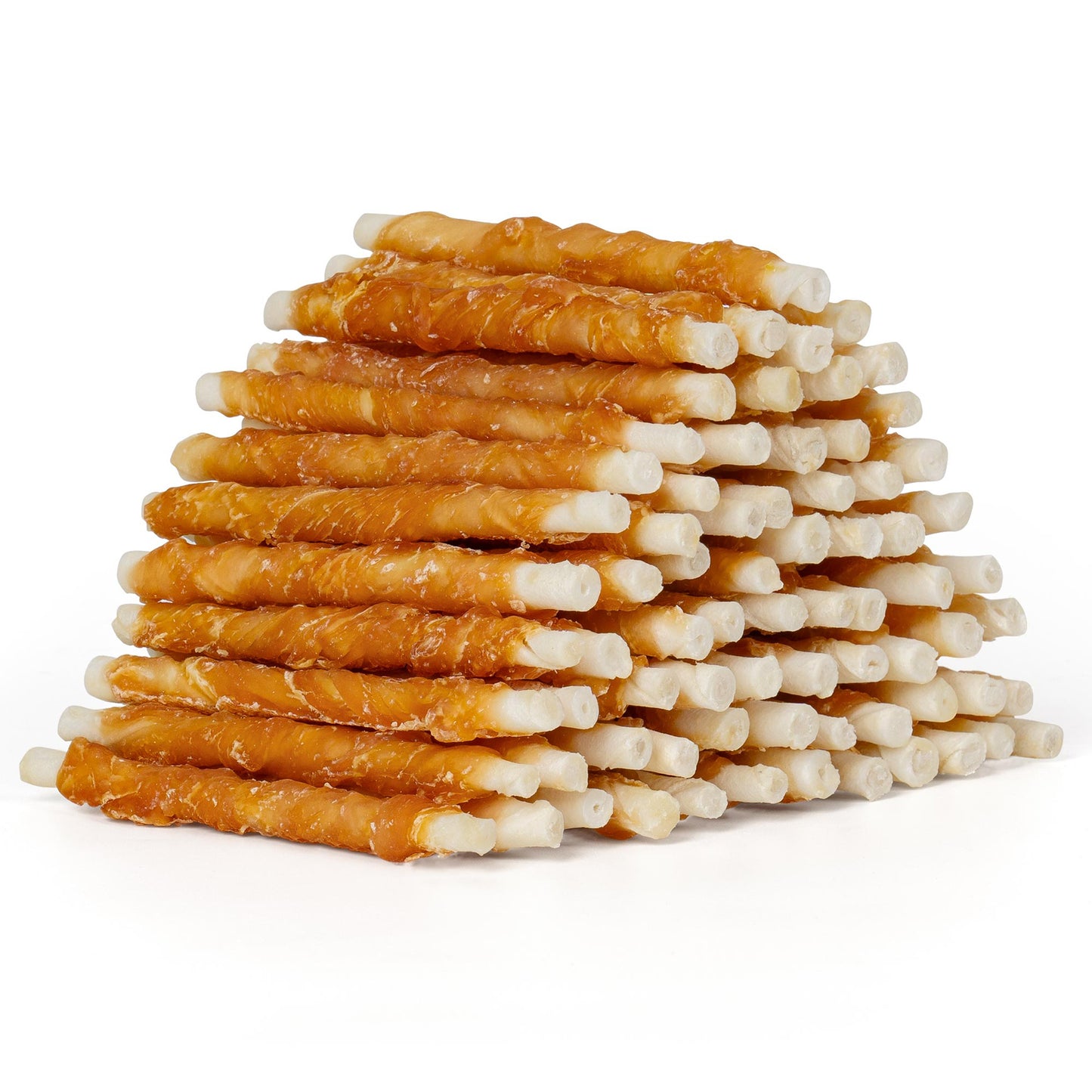 Puppy Small Dogs & Rawhide Twist Chicken Hide Sticks