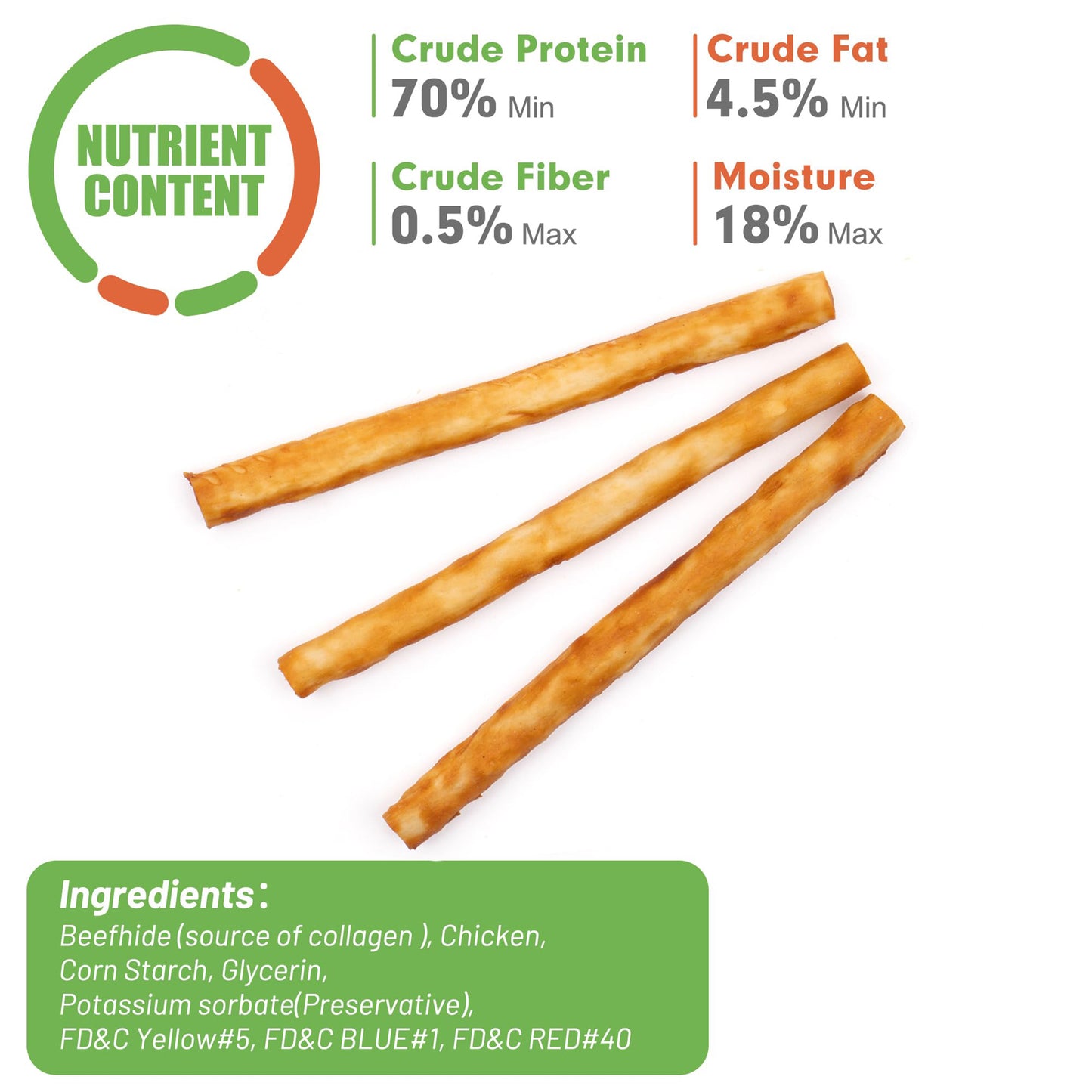 Small Dogs & Chicken Collagen Sticks - MON2SUN