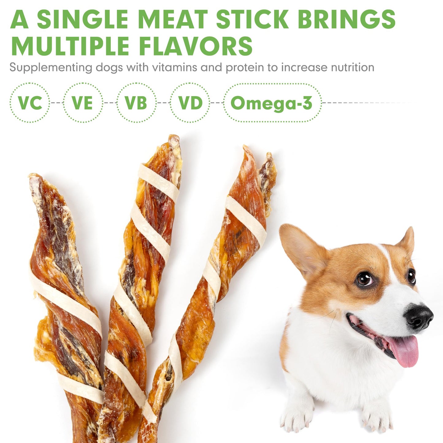 Small Dogs & Chicken Duck and Codfish Sticks - MON2SUN
