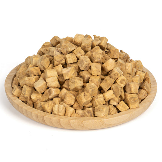 MON2SUN Freeze Dried Salmon Cat and Dog Treats, Single Ingredient Natural and Healthy Dog Snacks, High Protein Training Treats & Food Topper - MON2SUN