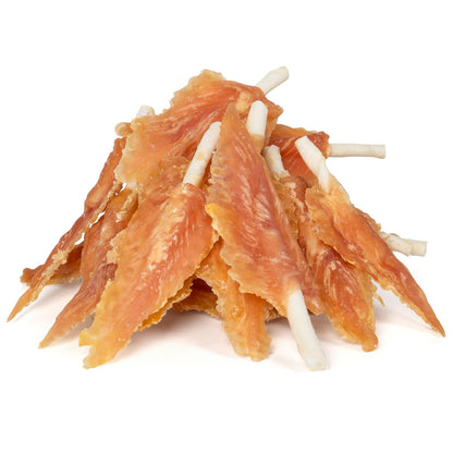 Puppy Small Dogs & Chicken Wrapped Rawhide Sticks