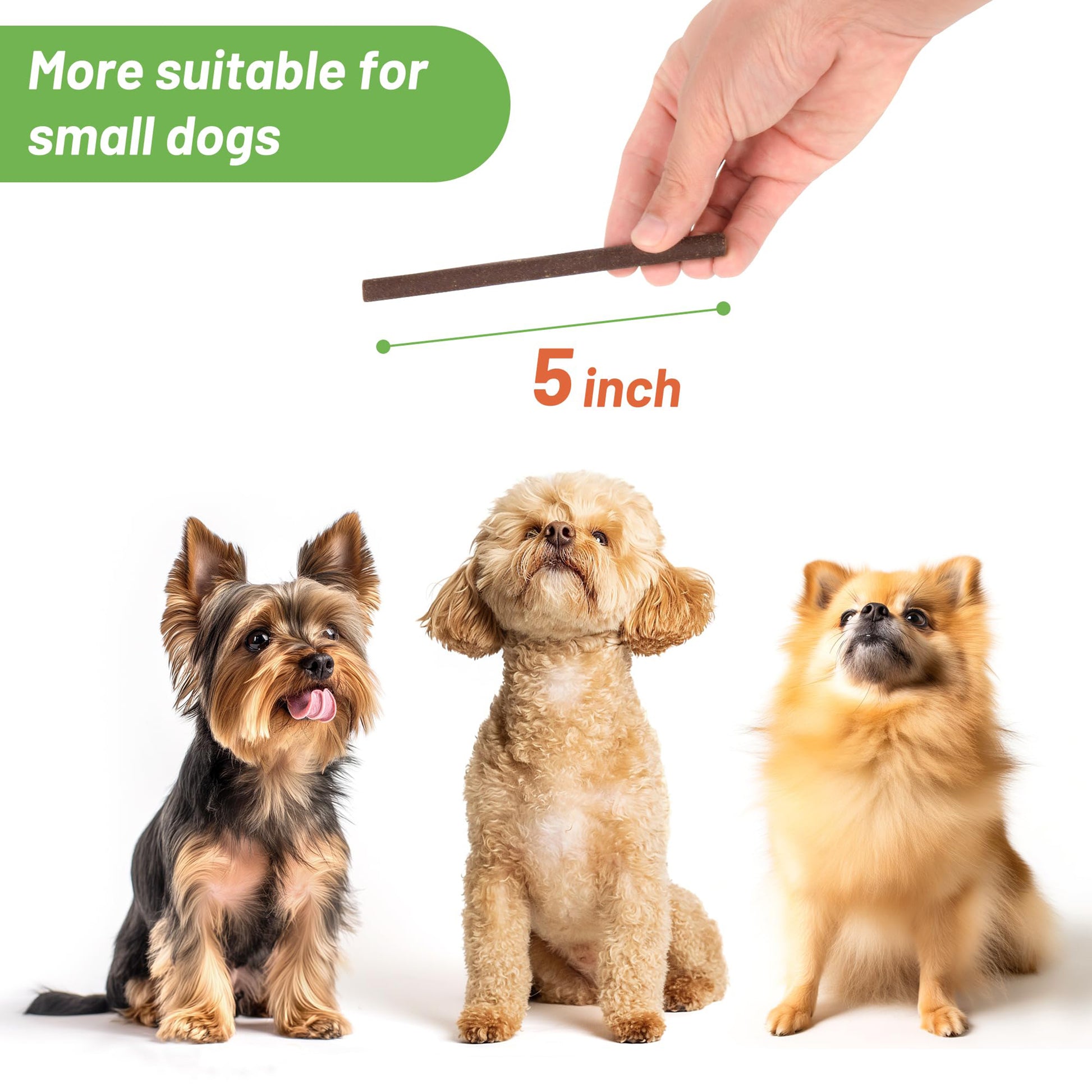 Small Dogs & Chicken Sticks Rawhide Free Chicken Liver Flavor - MON2SUN