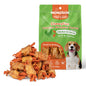 Rawhide Free Dog Treats, Chicken Wrapped Carrot Snacks, Healthy and Natural Chews for Small Dogs - MON2SUN
