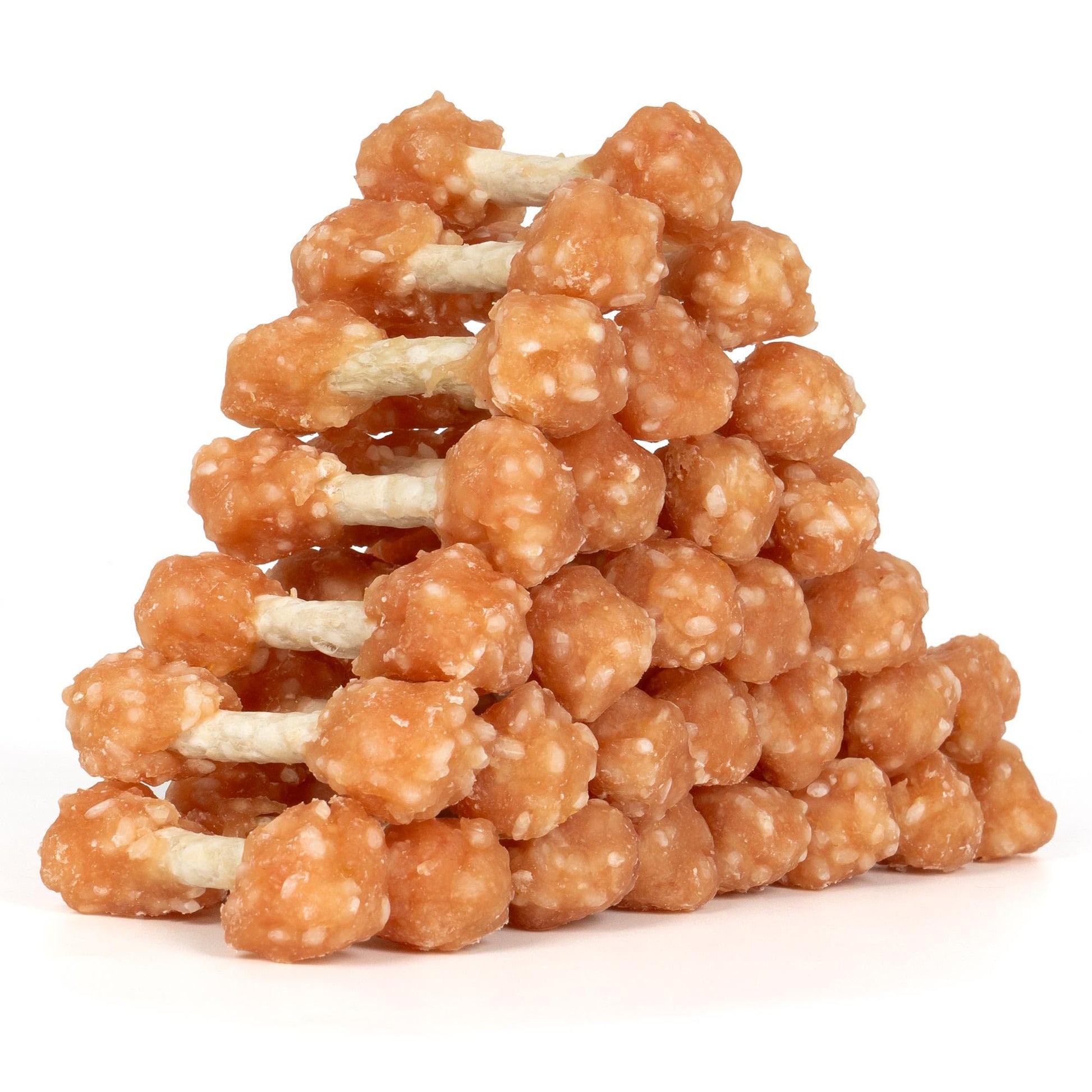 Small Dogs & Chicken Rawhide Dumbbells with Rice - MON2SUN