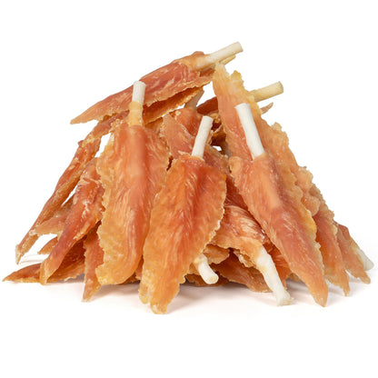 Puppy Small Dogs & Chicken Wrapped Rawhide Sticks