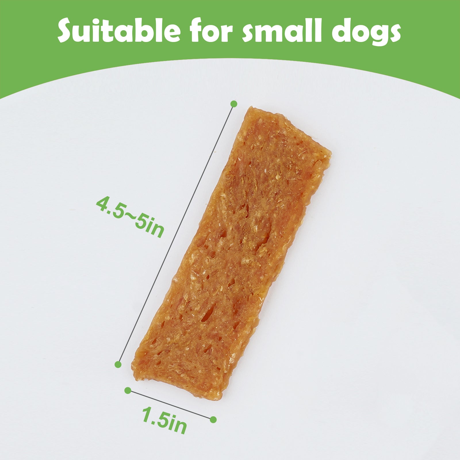 MON2SUN Chicken & Pumpkin Jerky Slice Small Dog Treats - MON2SUN