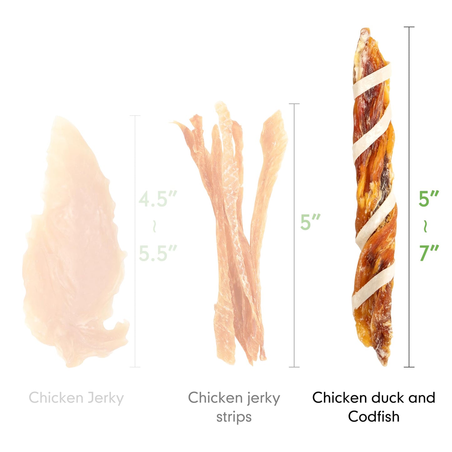 Small Dogs & Chicken Duck and Codfish Sticks - MON2SUN
