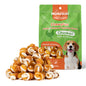 2.5" Rawhide Free Dog Treats with Mixed Vegetables, Chicken Wrapped Mini Knot Bones for Small Dogs, Healthy Snacks for Balanced Nutrition - MON2SUN