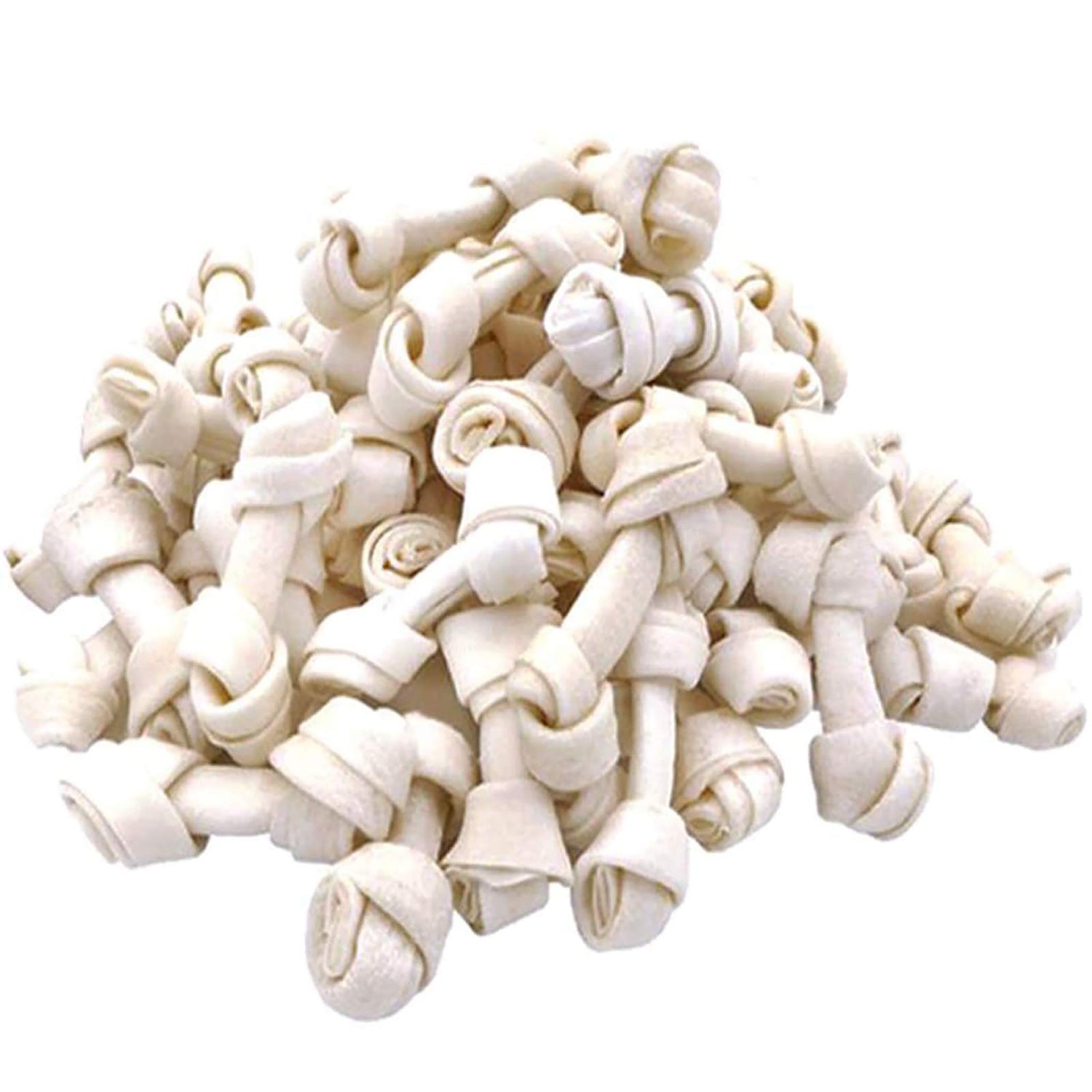 Puppy Small Dogs & Rawhide Knot Bones - MON2SUN