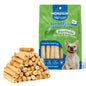 Dog Rawhide Rolls Twist Sticks 6.5 Inch Chew Treats Chicken Flavor 60 Count for Puppy and Small Dogs - MON2SUN