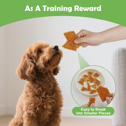 MON2SUN Chicken & Pumpkin Jerky Slice Small Dog Treats - MON2SUN