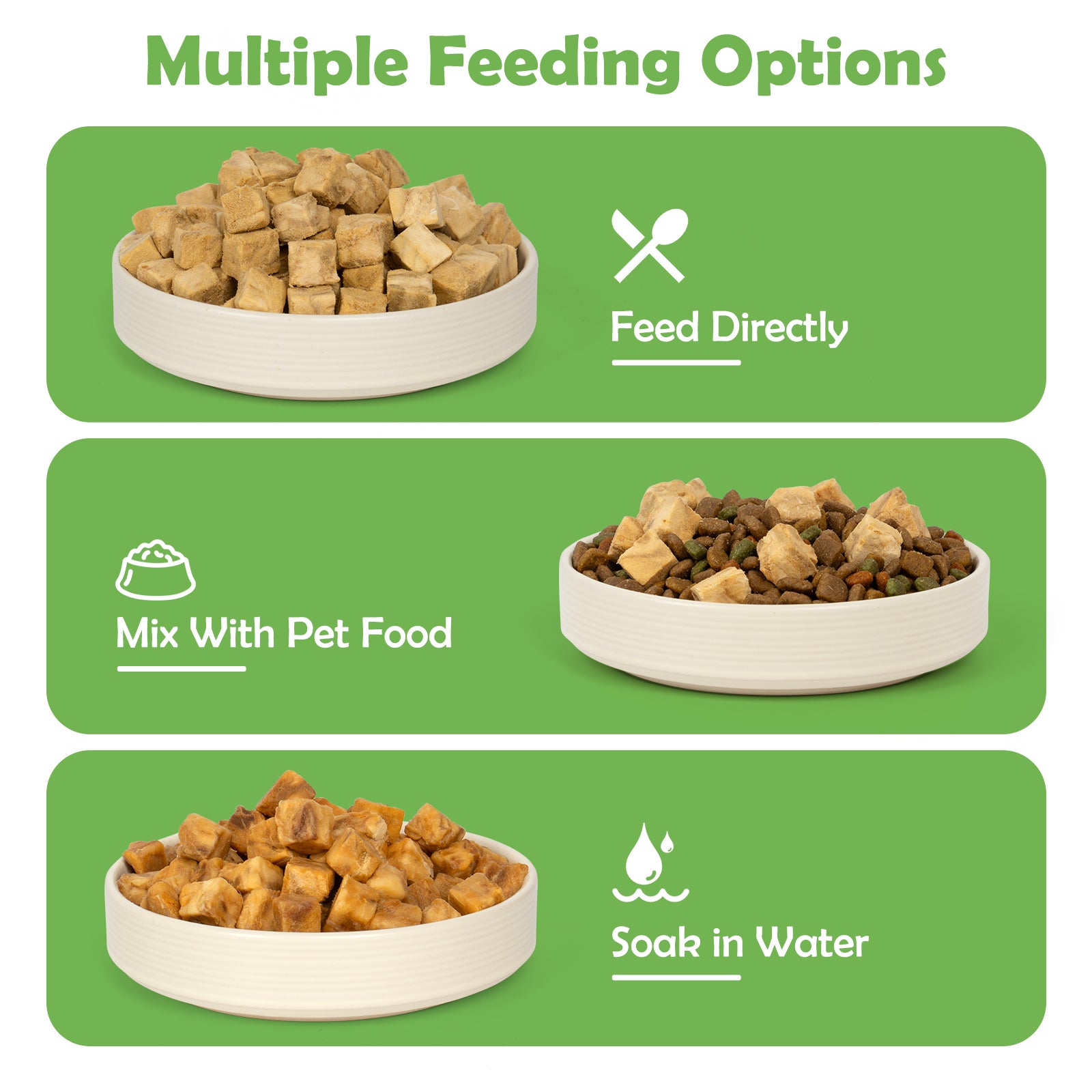 MON2SUN Freeze Dried Salmon Cat and Dog Treats, Single Ingredient Natural and Healthy Dog Snacks, High Protein Training Treats & Food Topper - MON2SUN