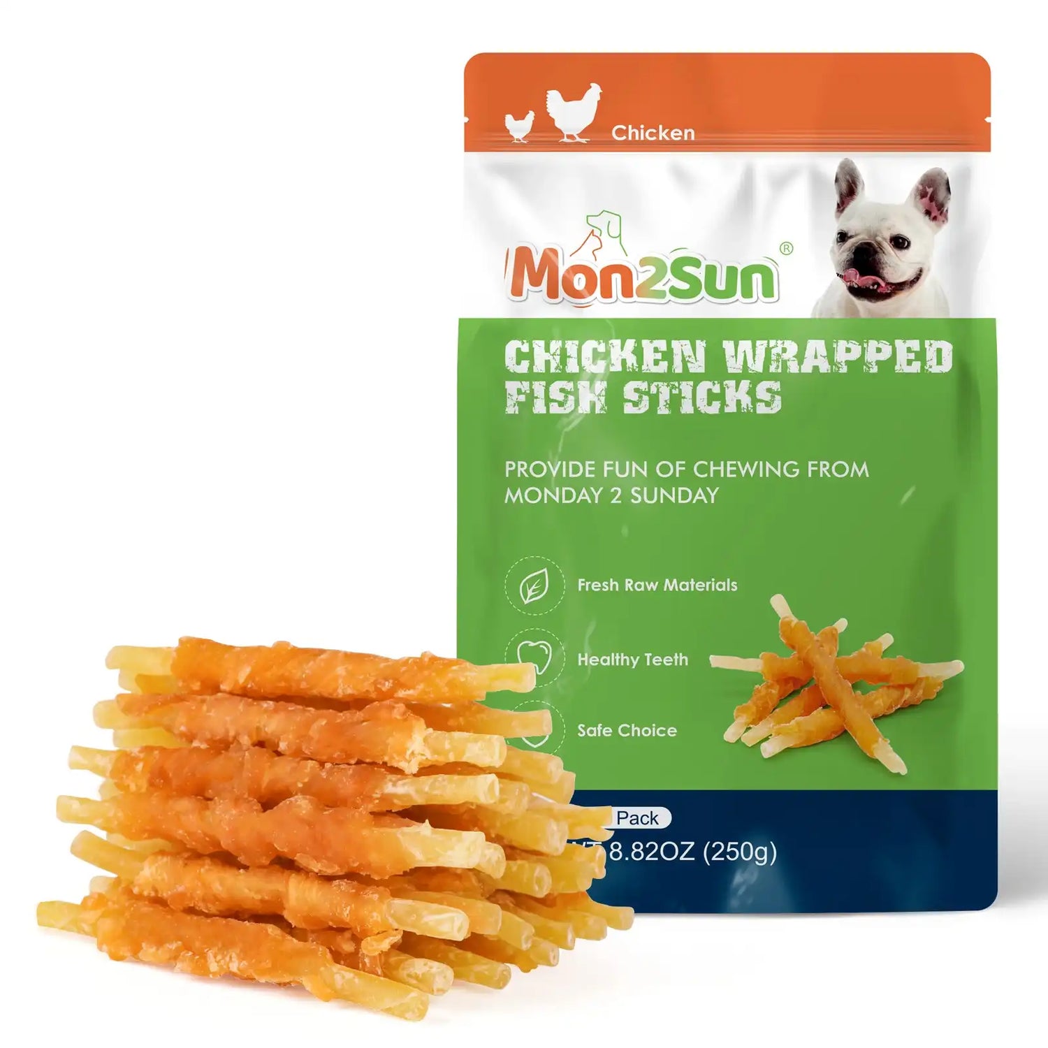 dog treats-cod sticks